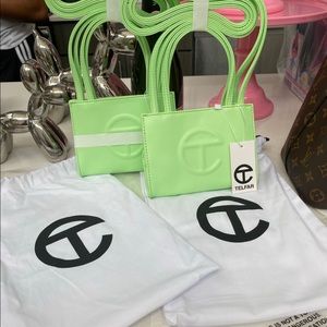 Small Mint Green Telfar Bag